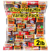 Chocolate Assorted Bulk Candy Variety Pack 2lb - Mini Chocolate Bars, Milk & Dark Chocolate Mix - Individually Wrapped Bulk Cand