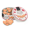 Mattigans Pink Heart Butter Cookies Danish Style Cookie, 12 Oz Tin, Gourmet Gifts, Holidays, Birthday, Special Occasions, Assorted Cookie Dessert Sweets, Reusable Metal Tin