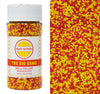 Mystic Sprinkles The Big Game Nonpareil Mix 3.8Oz Bottles (Red & Yellow)