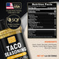 Taco Seasoning Mix All Purpose Blend - Gluten Free & Low Sodium Mexican Seasoning For Taco Tuesday Night. Everything Seasonings