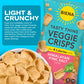 Biena Tasty Thins Veggie Crisps - Low Calorie Veggie Chips For Adults And Kids - 4-Pack, 4 Ounce Bags - Himalayan Pink Salt