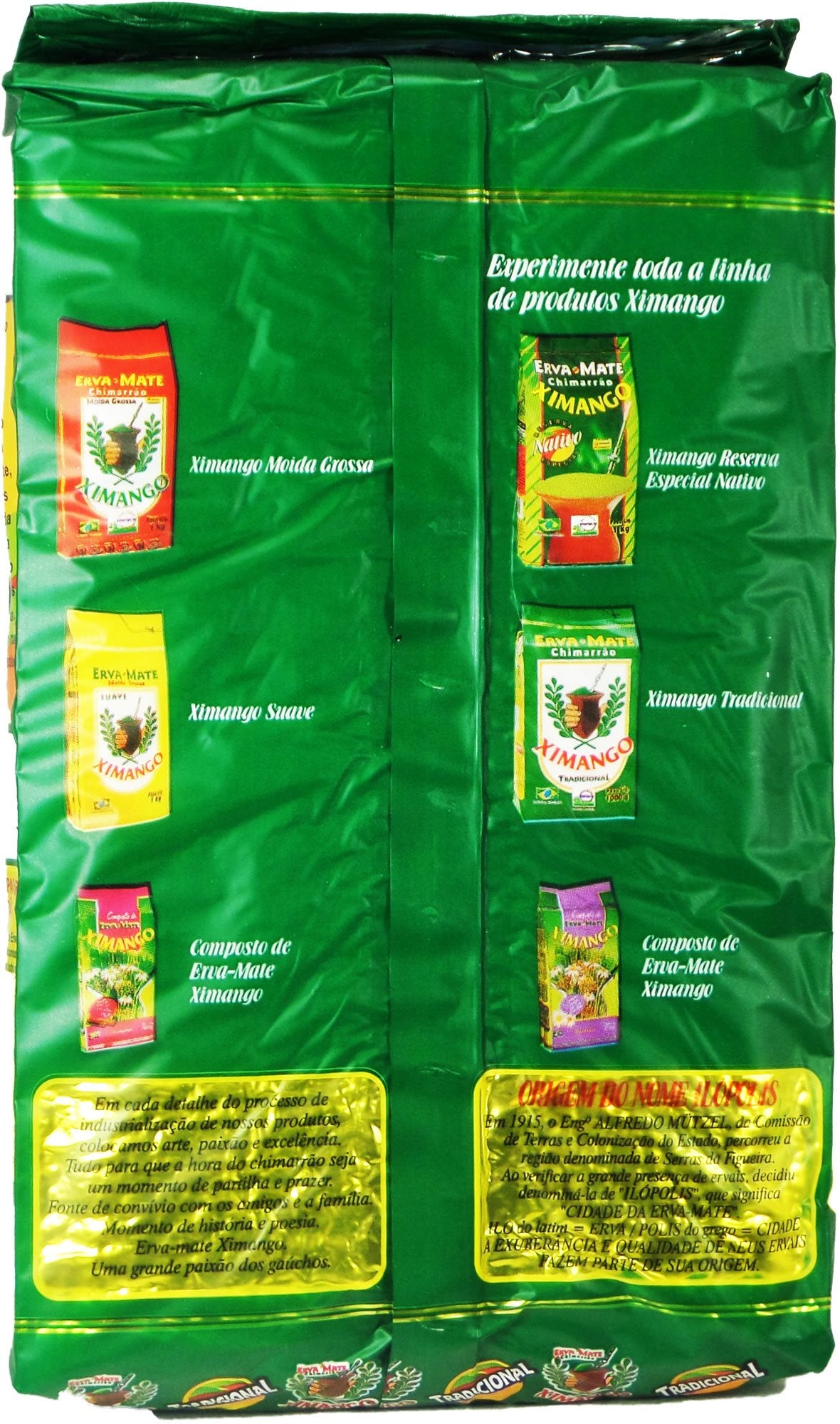 Ximango Yerba Mate - 35.27 Oz - Erva-Mate Para Chimarro Ximango - 1Kg