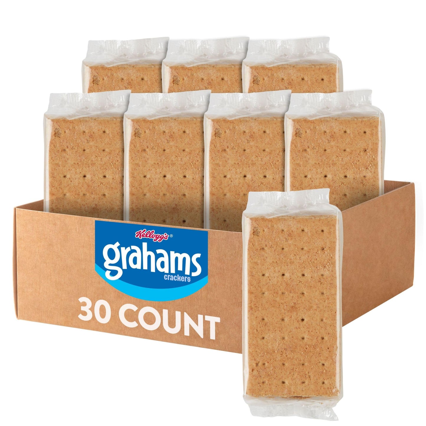 Kelloggs, Grahams Crackers, Original 5.33oz Bulk (30 count)