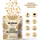 Drybox Dried White Mulberries 10 Snack Pack No Sugar Added, Non-Gmo, Gluten Free - Natural Mediterranean Dried Fruit | 1.5 Oz Pe