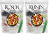 (Pack of 2) KUNIN Rigato mix, Premium Asian Cracker Made With Thai Jasmine Rice, 20 oz - Low Sugar, Low Fat, No Cholesterol