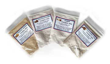 Play Oven Mixes Childrens Baking Kit - 4 Cookie Super Pack Refill - 4.8 oz - Assorted Colors