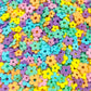 Sentovac Spring Flowers Sprinkles Edible for Cake Decorating Pastel Confetti Sprinkles Baking Cookie Cupcake Topper Ice Cream Do