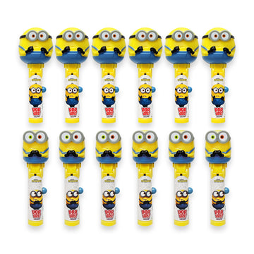 Pop Ups! Minions Lollipop Holder | Collectable Despicable Me Lollipop Case | Party Favors For Halloween, Goodie Bags, Piata Cand