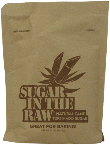 Sugar In The Raw Natural Cane Turbinado Sugar, 24 Oz