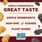 Back to Nature cookies, Non-gMO Fudge Striped Shortbread, 85 Ounce
