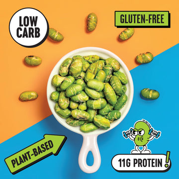 The Only Bean High Protein Snacks, Healthy Office Snacks, Healthy Snacks For Adults And Kids For Lunch, Vegan, Low Carb & Gluten