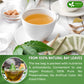 FRESHDRINKUS Bay Leaf Tea Bags, 100% Natural Herbal Tea, 40 Count, No Sugar, Caffeine-Free, Vegan