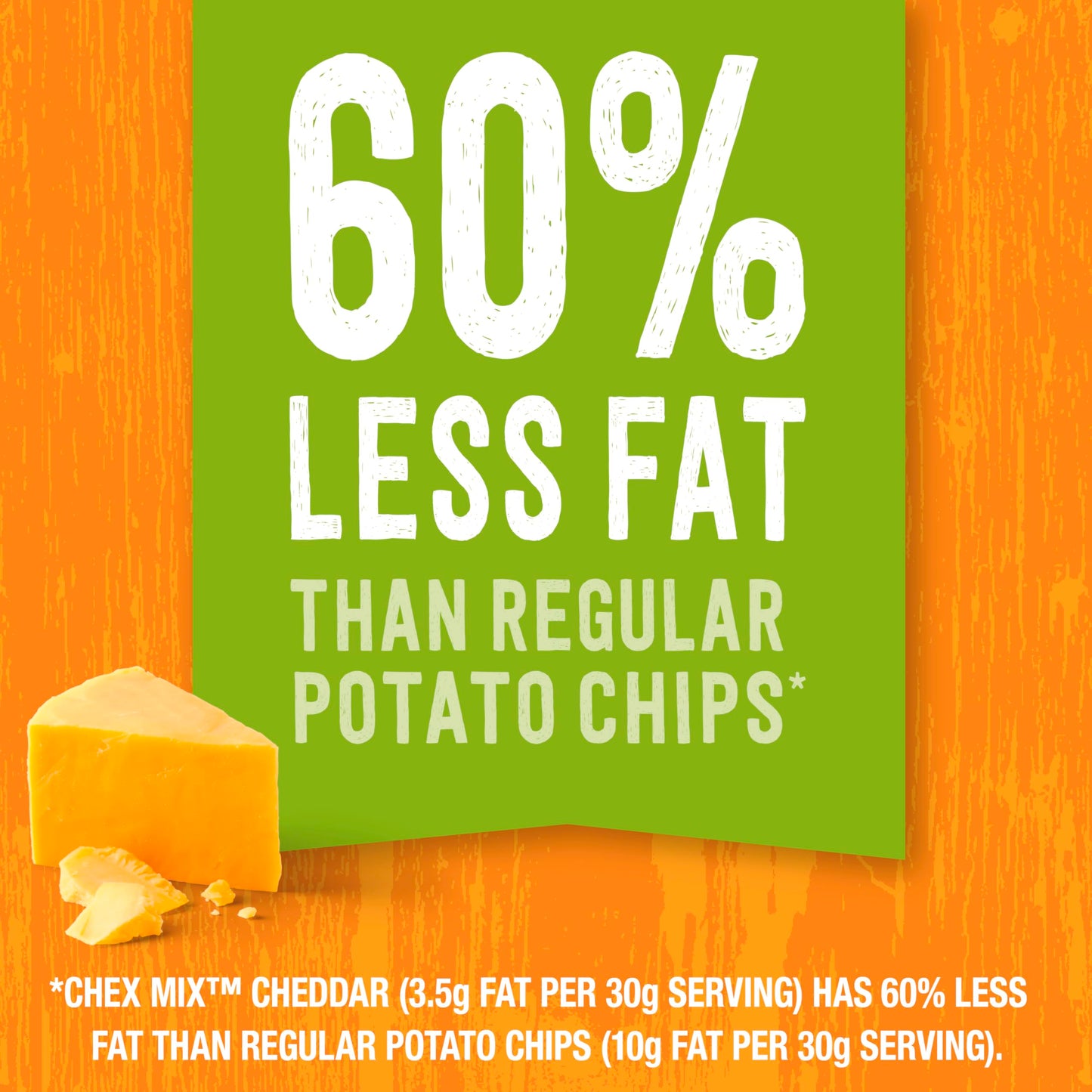 Chex Cheddar Flavor Snack Mix, 1.75-Ounce Single Serve Bags (Pack of 60)
