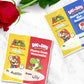 Super Mario Dig N Dips Box, Birthday Party Favor Kit With To/From Sections, 18 Count