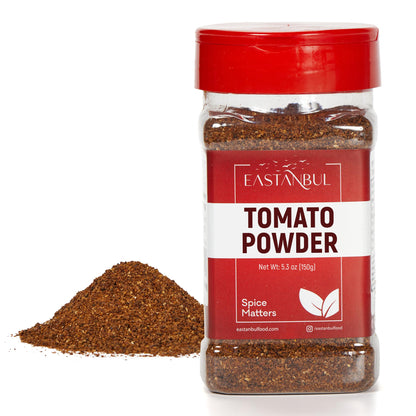 Eastanbul Tomato Powder, Tomato Powder For Cooking, Ground Pure Dried Seasoning, Flavor Enhancing%100 Natural, Everyday Use, Top