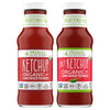 Primal Kitchen Organic Ketchup Variety Pack, Original Unsweetened And Spicy, No Cane Sugar Or Corn Syrup, 11.3 Ounces, Pack Of 2