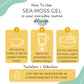 Elderwise Raw Sea Moss | Organic Seamoss Makes 20Oz Of Gel | Wildcrafted Golden Sea Moss | Raw & Non Gmo Certified | Sundried |