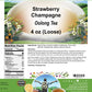 Terravita Strawberry Champagne Oolong Tea Loose Leaf - 4 oz Pack
