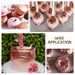 Limino Edible Glitter Paint - Food Grade Metallic Cake Decor, 2 fl.oz, Rose Gold, Model L111