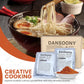 Dansoony Korean Hot And Spicy Ramen Noodle Soup Powder With 30-50 Kinds Of Food Ingredients - Deep, Rich Flavors For Magical Soups (2Pack)