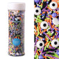 Sweets Indeed Halloween Sprinkles Mix, Edible Candy Eyeballs, 4 oz, Monster Mash