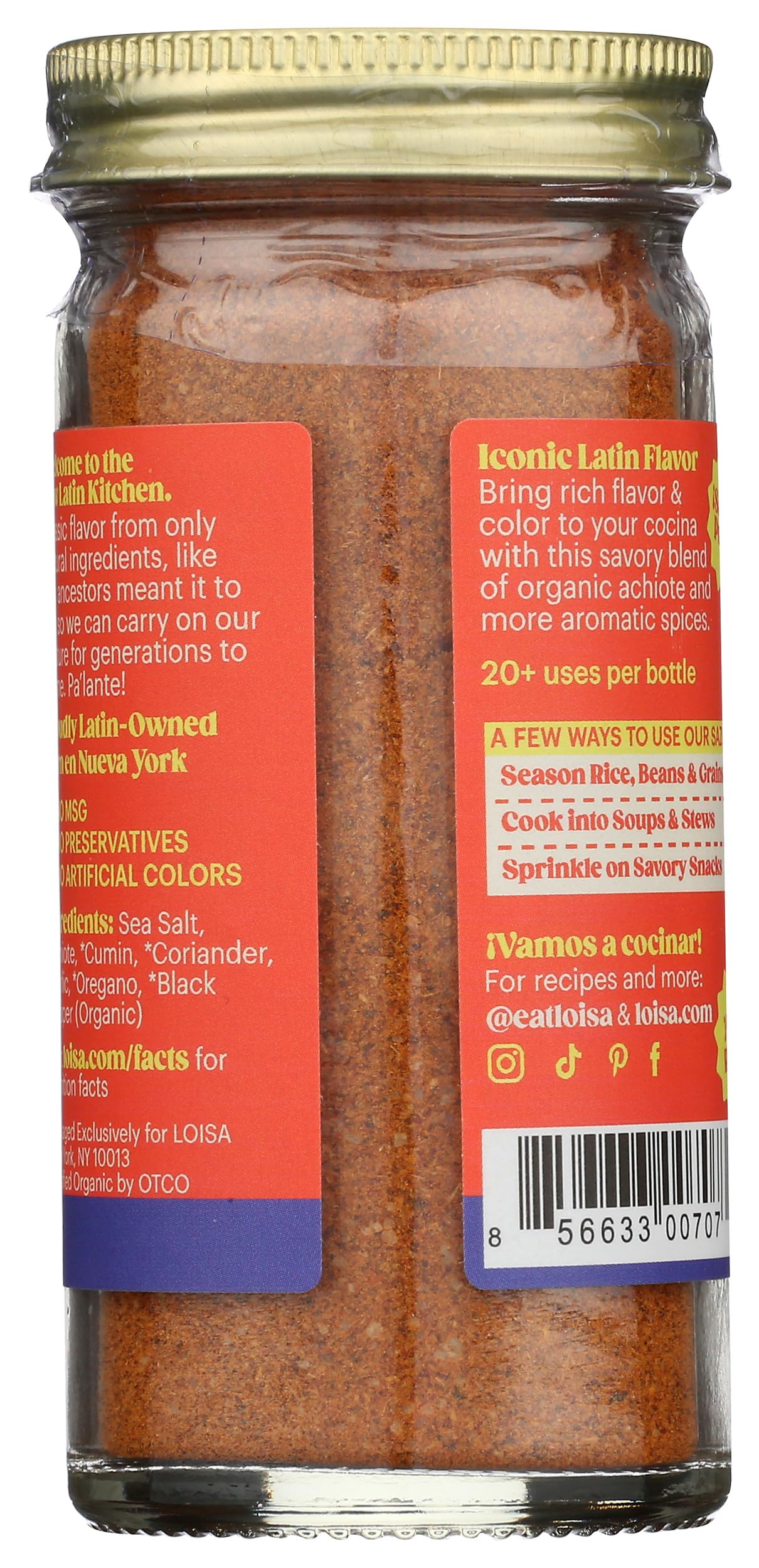 Loisa Organic Sazon Seasoning  2.3 OZ
