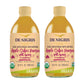 De Nigris Organic Apple Cider Vinegar with Honey & Cranberry, Raw & Unfiltered, 16.9 Fl Oz (Pack of 2)