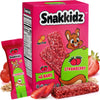 Snakkidz Organic Strawberry Chewy Granola Bars, 45 Count, Gluten Free Granola Bar, Nut and Allergen Free, Low Sugar, Made with A
