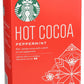 Starbucks Hot Cocoa Mix Packets, Peppermint Flavor, Rich And Velvety, 8 Individual Packets Per Box, 8 Ounce (Pack Of 1)