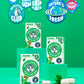 Milliways Spearmint | Plastic Free Gum | Xylitol  Aspartame-Free  Sugar-Free  Plant-Based  Natural Chewing Gum | 120 Pieces Total (12 Packs of 10 Pieces)