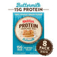 Krusteaz Protein Buttermilk Pancake and Waffle Mix, 15g Protein Per Serving, 20 oz Boxes (Pack of 8)