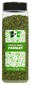 NPG Freeze-Dried Parsley Flakes 3 Oz, Dehydrated Chopped Parsley for Cooking, Soups, Pasta, and Garnish, Aromatic Herb Seasoning