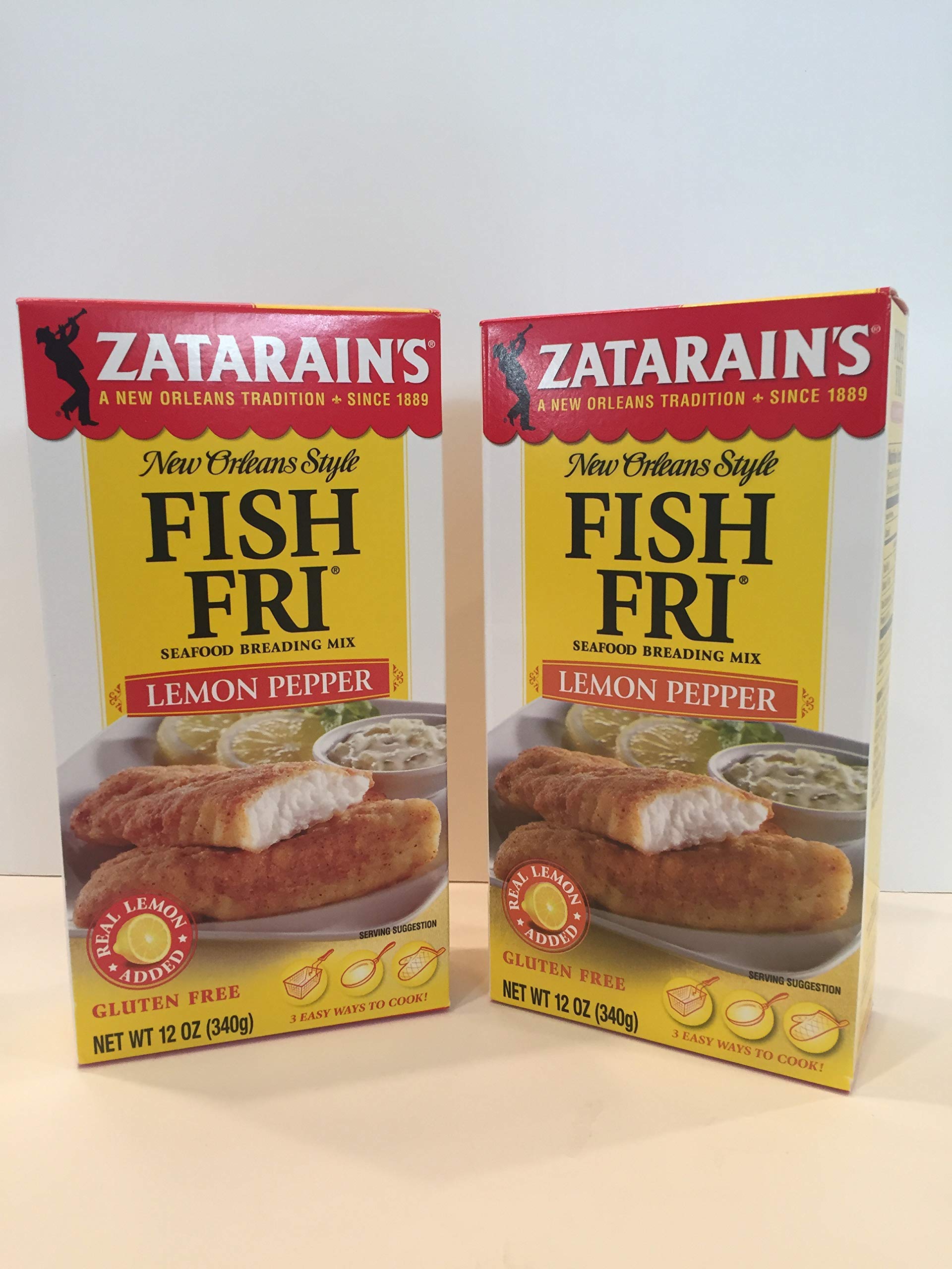 Zatarain's Lemon Pepper Fish Fri, 12 OZ