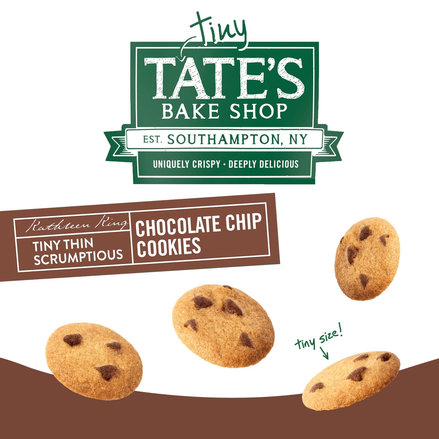 Tate's Bake Shop Tiny Gluten Free Chocolate Chip Cookies - 5.5 oz