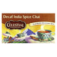 Celestial Seasonings 664599 Celestial Seasonings Decaffeinated Black Tea India Spice Chai - 20 Tea Bags