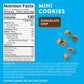 HIGHKEY Mini Cookies, 12 OZ - Delicious Low Carb Snack, Keto-Friendly Treat, Gluten-Free, Perfect for On-the-Go Indulgence