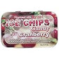 ICE CHIPS Candy Hand Crafted Tin Cranberry Candy, 1.76 Ounce