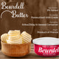 Beurdell French Salted Real Canned Butter 100% Natural Pasteurized Butter A real butter from France | Great For Hurricane Prepar
