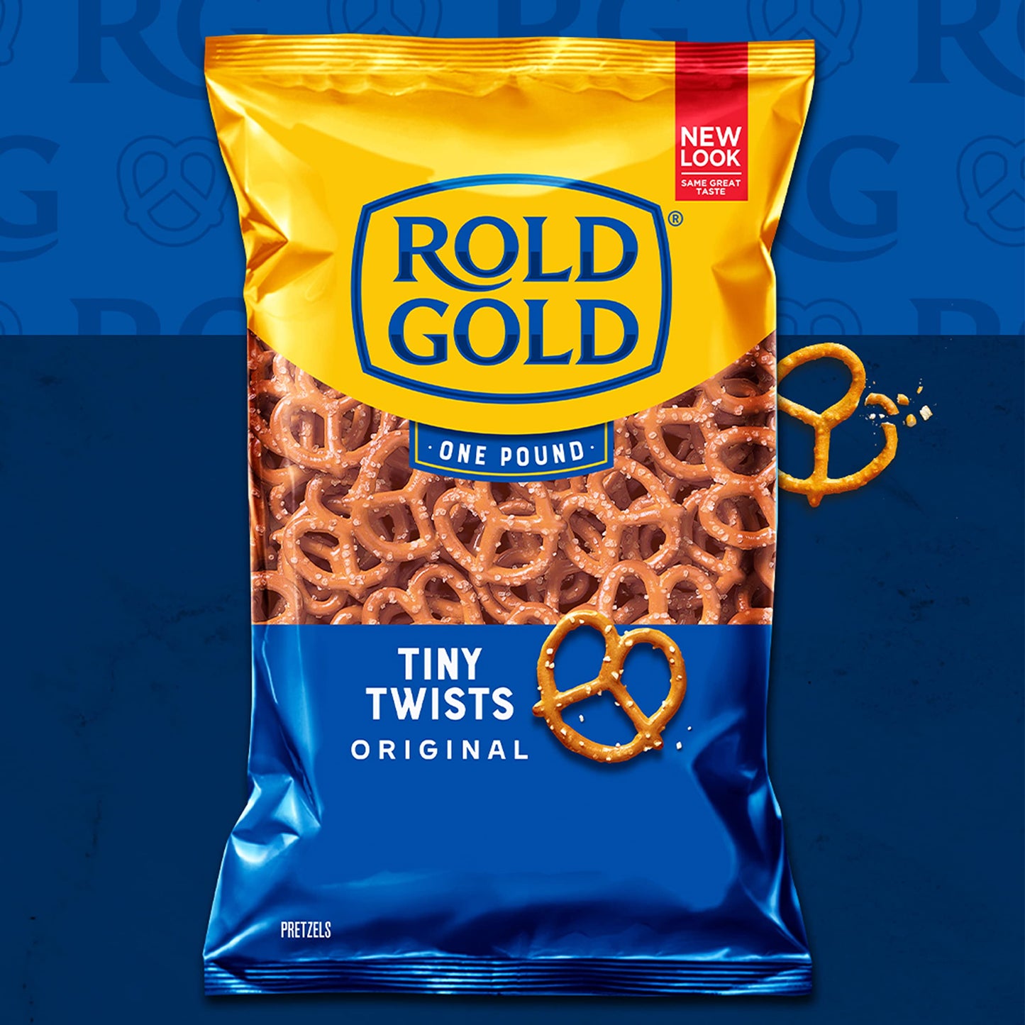 Rold Gold Pretzels, Tiny Twists, 1 Ounce (Pack Of 40)