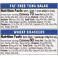 Bumble Bee Snack On The Run Fat-Free Tuna Salad with Crackers Kit - Ready to Eat, Spoon Included - Wild Caught Tuna - Shelf Stab