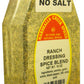 Marshalls Creek Select Spices RANCH DRESSING SPICE BLEND NO SALT 10 oz.