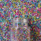 Confect Rainbow Sprinkles Mix - Custom Blend Jimmies For Cake, Cupcake & Cookie Decorating - (Frosted Rainbow) Vegan, Gluten-Fre