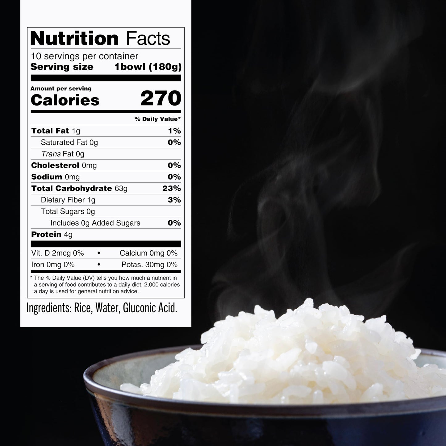 IRIS Instant White Rice (24 Pack)  Ultra enhanced Japanese Short Grain Sushi Sticky Rice  Microwave for 80 seconds (1.2 Minutes)  Gluten Free Vegan  Grown Polished and Packed in Japan