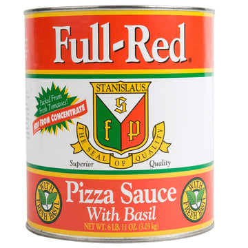 Full Red Pizza Sauce With Basil #10