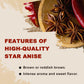52Usa Star Anise, Star Anise Whole 4Oz (Pack Of 1), Non-Gmo Verified Chinese Star Anise, Dried Anise Spice