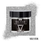 Vividye Edible Glitter Powder - 30g Silver Luster Dust for Baking, Beverages, Cake Decoration