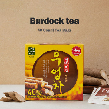 [Nokchawon] Burdock Root Tea, Burdock Tea, Pure Ingredient Herbal Tea From Korea, For Stocking Stuffers And White Elephant Gifts