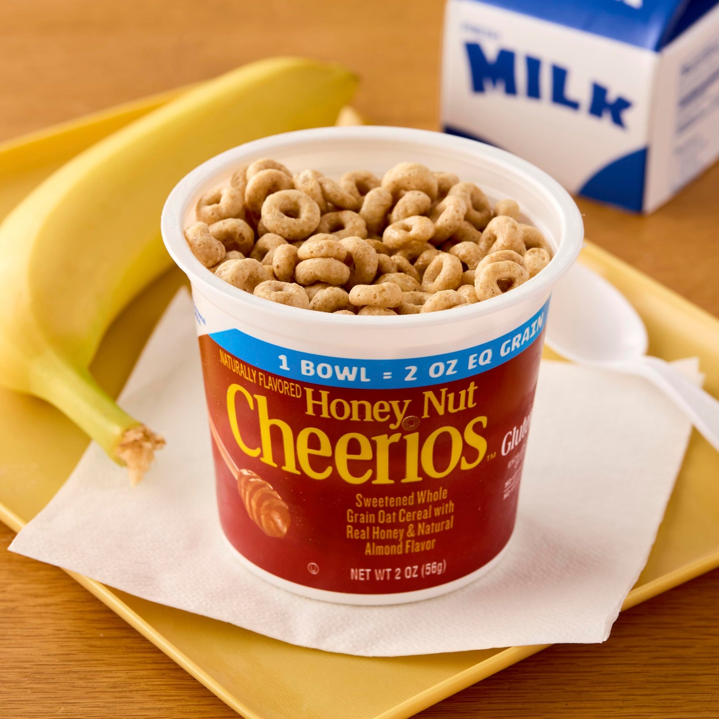 Honey Nut Cheerios Gluten Free Cereal Single Serve Cup (60ct) 1.8 oz