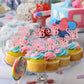 Gyufise Cupcake Toppers 24 Pack Glitter 16th Birthday Decorations Pink Model ZN0475-4-P