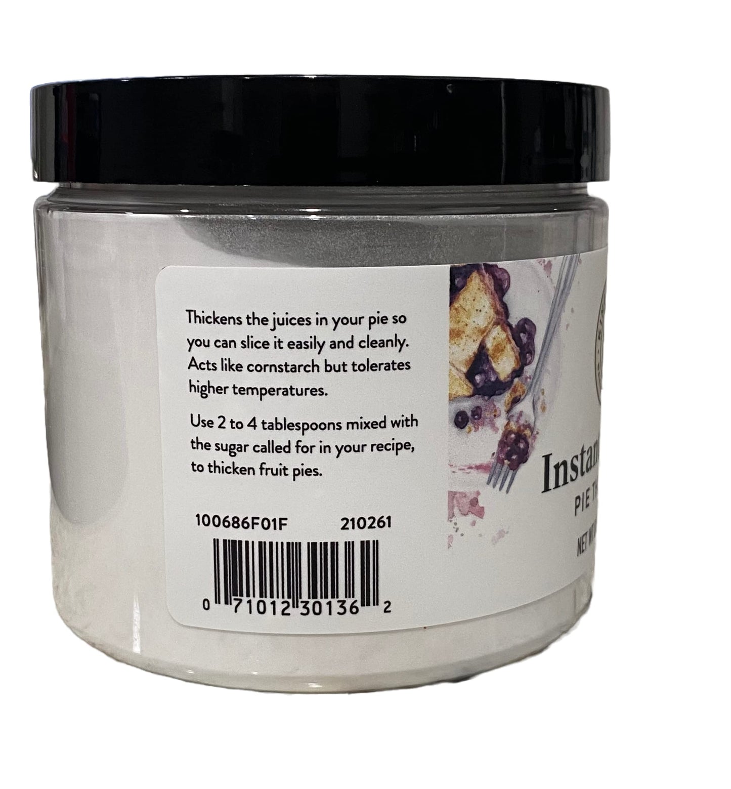 King Arthur Instant Clearjel Pie Thickener 8oz, White, 1